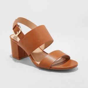 Target Haley Two Strap City Sandal Pump